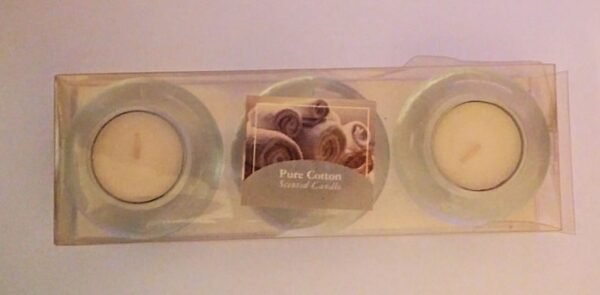 3 piece scented tealights