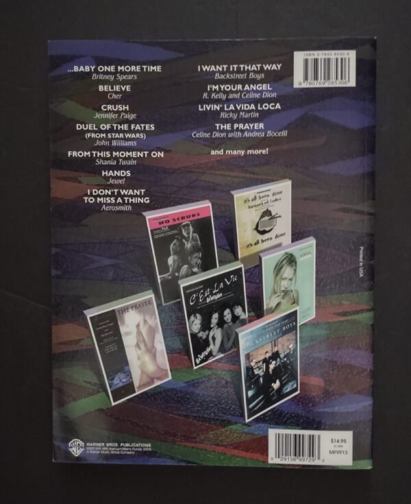 The Greatest Pop Hits of 1999 so far (back page)