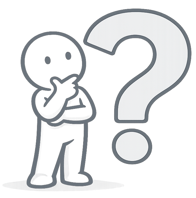 person wondering and thinking what to do next