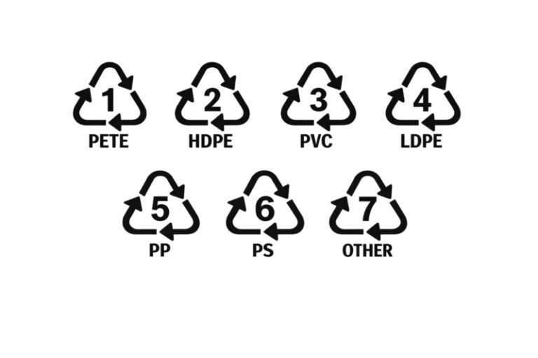 Home - Do you ever Wonder? 190 How safe are the containers your food is packaged in – recycling codes chart with plastic types