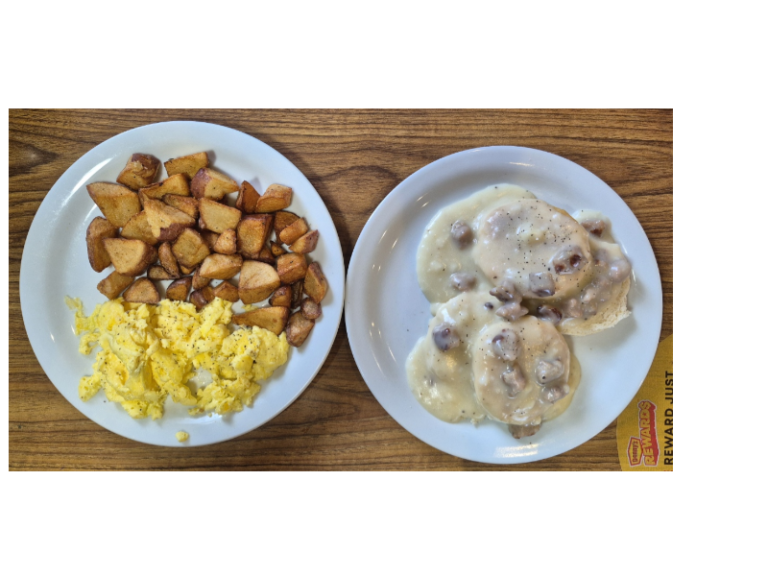 BYO at Denny's restaurant - 4 items of your choice for breakfast