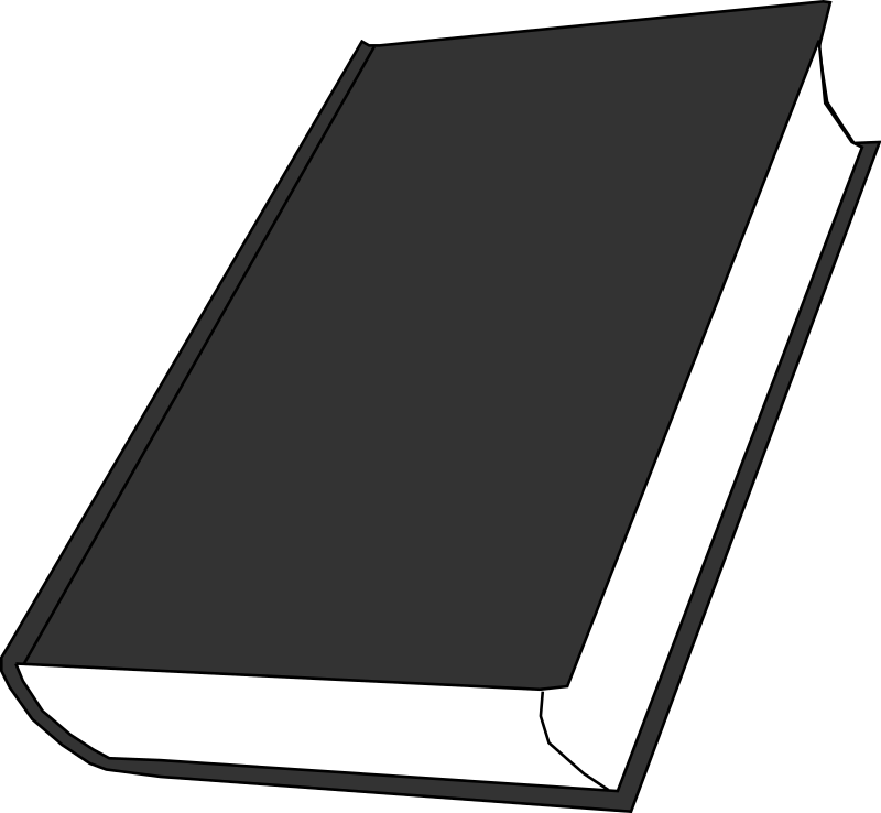 black bound book for blog post